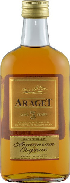 Коньяк "Araget" 3 Years Old, 0.25 л