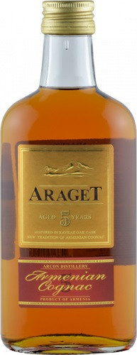Коньяк "Araget" 5 Years Old, 0.25 л