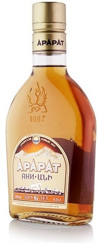 Коньяк Ararat "Ani", 0.25 л