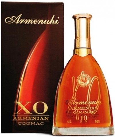 Коньяк "Armenuhi" XO 10 Years Old, gift box, 0.5 л