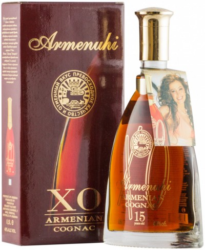 Коньяк "Armenuhi" XO 15 Years Old, gift box, 0.5 л