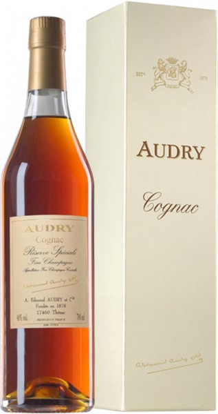 Коньяк Audry, "Reserve Speciale" Fine Champagne, gift box, 0.7 л