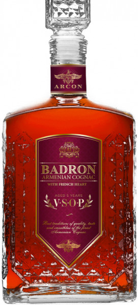 Коньяк "Badron" VSOP, 0.5 л