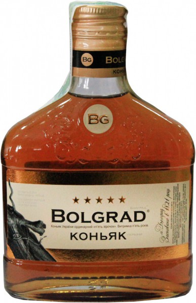 Коньяк "Bolgrad" 5 stars, 0.25 л