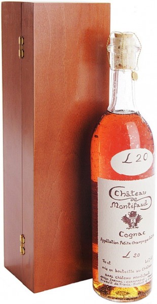 Коньяк Chateau de Montifaud 20 Years Old, Fine Petite Champagne AOC, wooden box, 0.7 л