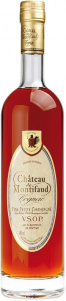 Коньяк Chateau de Montifaud VSOP, Fine Petite Champagne AOC, 0.35 л