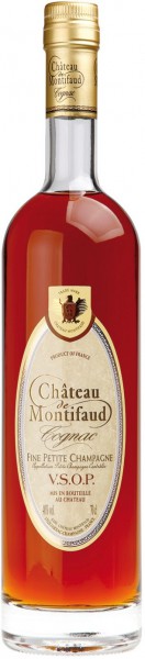 Коньяк Chateau de Montifaud VSOP, Fine Petite Champagne AOC, 0.7 л