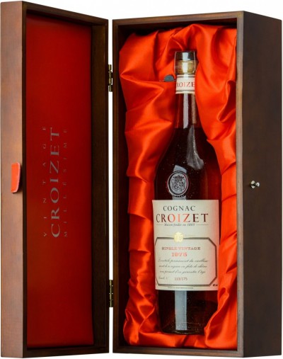 Коньяк Croizet, Single Vintage, 1975, gift box, 0.7 л