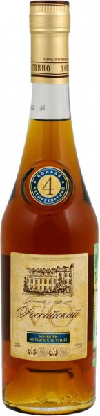 Коньяк Dagvino, "Russian Cognac" 4 Stars, 0.5 л