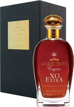 Коньяк "Double Crown" XO Extra, black wooden box, 0.7 л