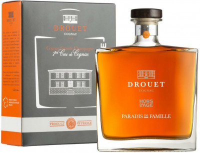 Коньяк Drouet, "Paradis de Famille" Hors d'Age, Cognac Grande Champagne AOC, gift box, 0.7 л