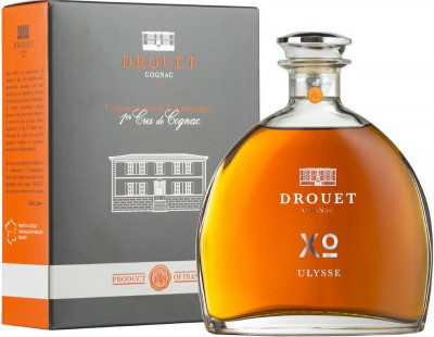 Коньяк Drouet, "Ulysse" XO, Cognac Grande Champagne AOC, gift box, 0.7 л