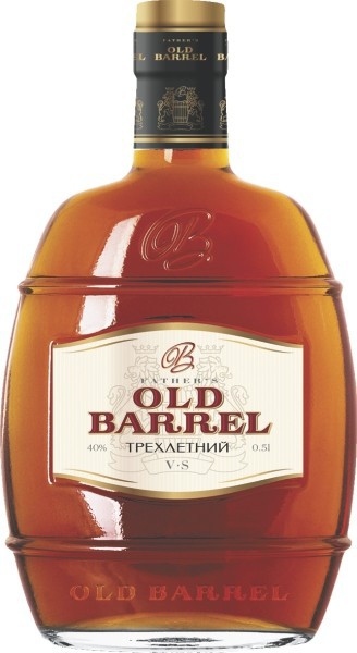 Коньяк Father’s Old Barrel, 3 years old, 0.5 л