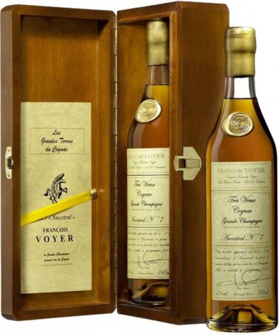 Коньяк Francois Voyer, "Ancestral №7" Grande Champagne, Premier Cru de Cognac, wooden box, 0.7 л
