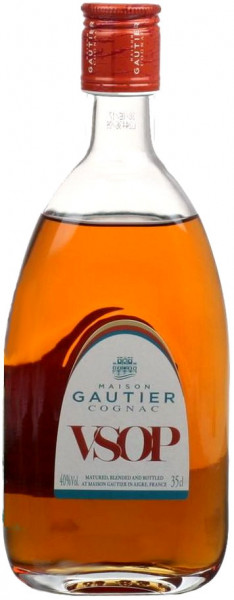 Коньяк Gautier V.S.O.P., 0.35 л