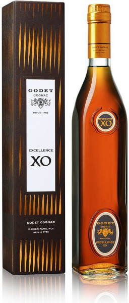 Коньяк Godet, "Excellence" XO, gift box, 0.7 л