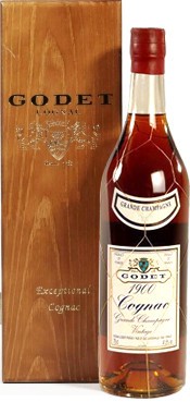 Коньяк Godet, "Vintage", Grande Champagne AOC, 1971, wooden box, 0.7 л