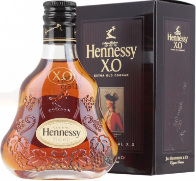 Коньяк Hennessy X.O  with gift box, 50 мл