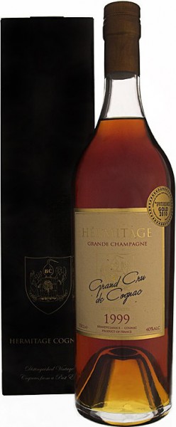 Коньяк Hermitage 1999 Chez Richon Grande Champagne, gift box, 0.7 л