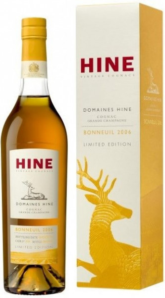 Коньяк Hine, "Domaines Hine" Bonneuil, Grande Champagne AOC, 2006, gift box, 0.7 л