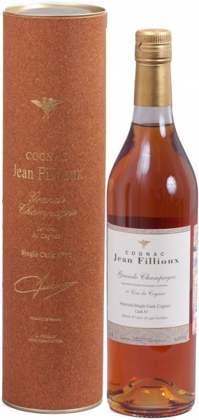 Коньяк Jean Fillioux, Selected Single Cask Cognac "Cask No 75", 0.7 л