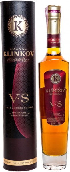 Коньяк "Klinkov" VS Superior, in tube, 0.35 л