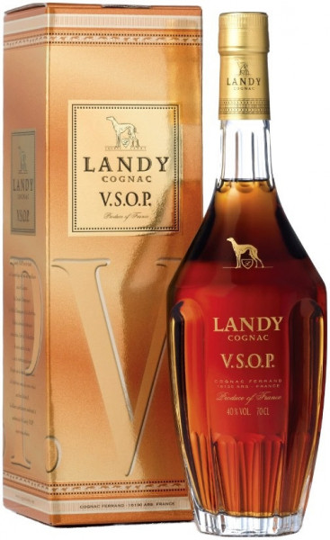 Коньяк "Landy" VSOP, gift box, 0.7 л