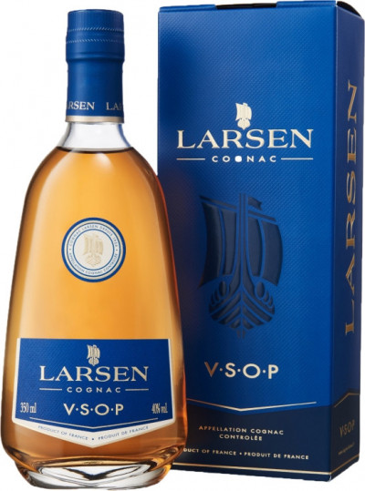 Коньяк "Larsen" VSOP, gift box, 0.35 л