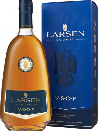 Коньяк "Larsen" VSOP, gift box, 1 л