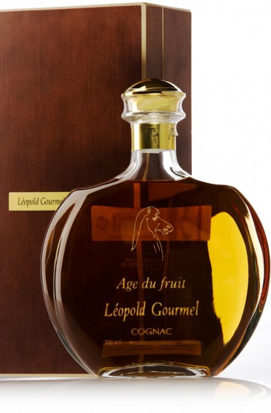 Коньяк Leopold Gourmel, "Age Du Fruit", Carafe & oak box, 0.7 л