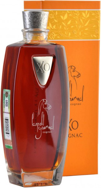 Коньяк Leopold Gourmel, XO Cognac, carafe & gift box, 0.7 л