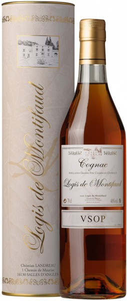 Коньяк Logis de Montifaud VSOP Grand Champagne Cognac AOC, gift box, 0.7 л
