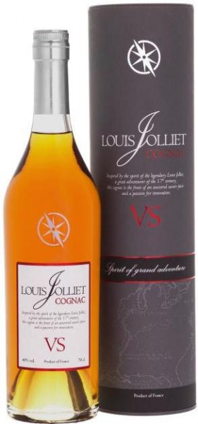 Коньяк Louis Jolliet VS, gift tube, 0.7 л