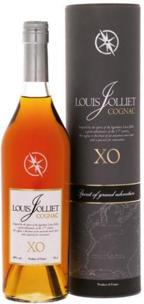 Коньяк Louis Jolliet XO, gift tube, 0.7 л