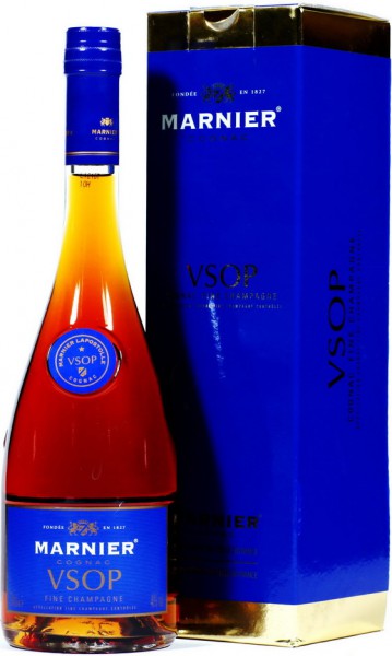 Коньяк "Marnier" Fine Champagne VSOP, gift box, 0.7 л