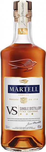 Коньяк "Martell" VS Single Distillery, 0.35 л