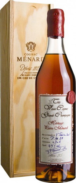 Коньяк Menard, "Tres Vieux", Grande Champagne, gift box, 0.7 л