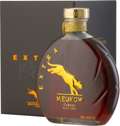 Коньяк Meukow, Extra, gift box, 0.75 л