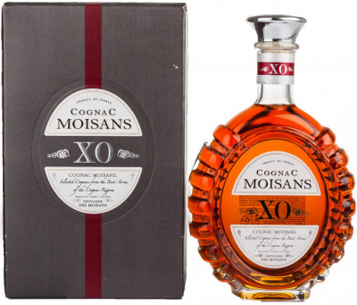 Коньяк "Moisans" XO, gift box & decanter, 0.7 л