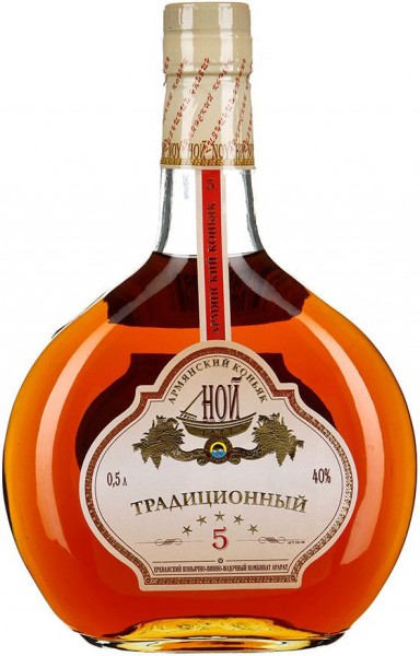 Коньяк "Noy Traditional" 5 Years Old, 0.5 л