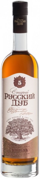 Коньяк "Old Russian Oak" 5 Years, 0.5 л