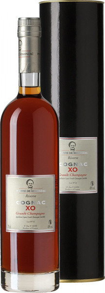Коньяк Pierre de Segonzac, XO Reserve Grande Champagne, in tube, 0.7 л