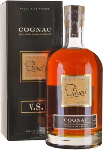 Коньяк Pitaud V.S., Cognac AOC, gift box, 0.75 л