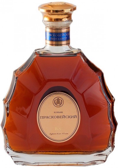 Коньяк "Praskoveysky" Cognac, 10 years, 0.7 л