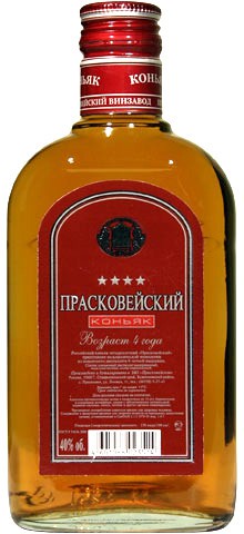 Коньяк "Praskoveysky" Cognac, 4 years, 0.25 л