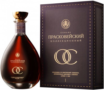 Коньяк "Praskoveysky" Collection, gift box, 0.7 л