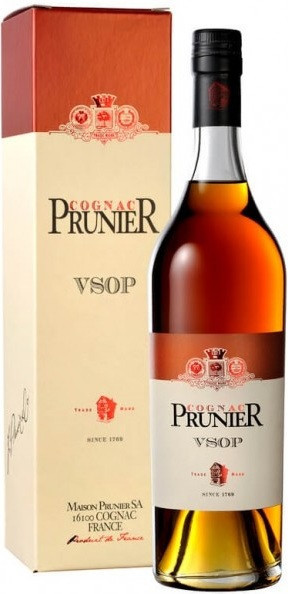 Коньяк "Prunier" VSOP, gift box, 0.7 л