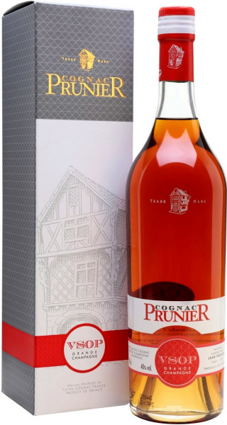 Коньяк "Prunier" VSOP Grande Champagne AOC, gift box, 0.7 л