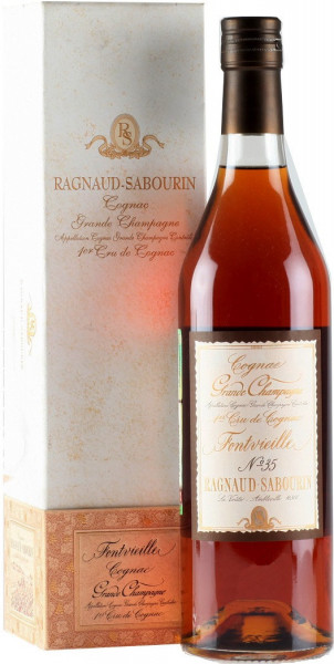 Коньяк Ragnaud-Sabourin, №35 Fontvieille, Cognac Grande Champagne AOC, gift box, 0.7 л