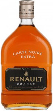 Коньяк Renault, "Carte Noire" Extra, 0.375 л